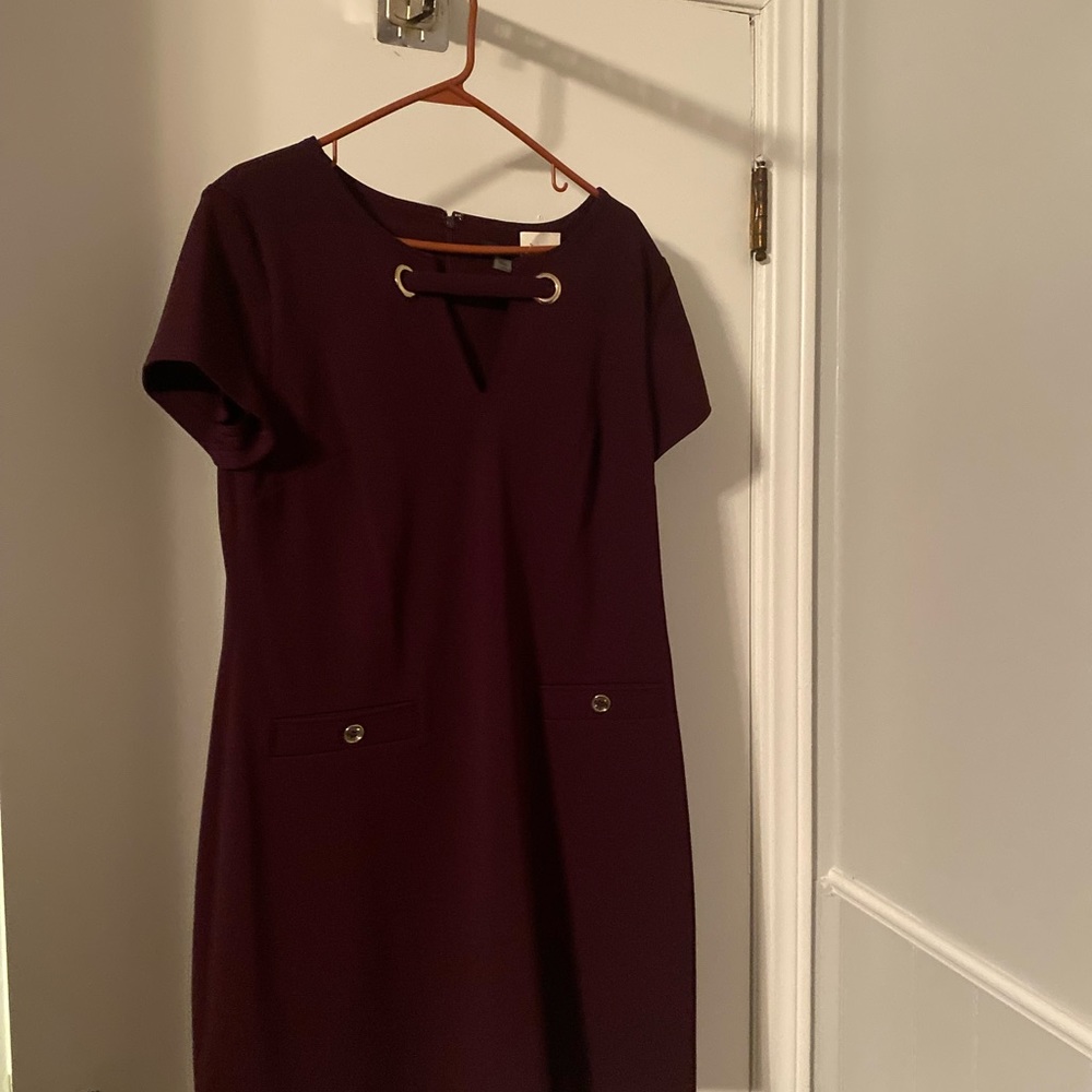Plum colored Tommy Hilfiger Size 14 Dress